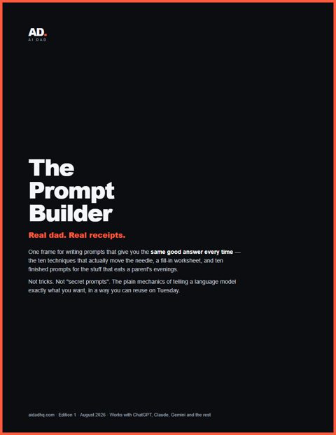 The Prompt Builder cover